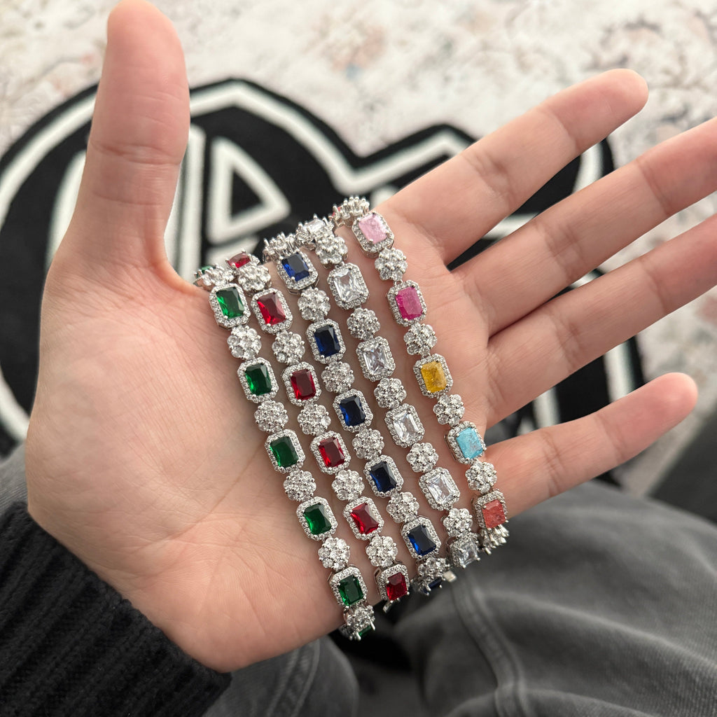 Stone Blossom Bracelets