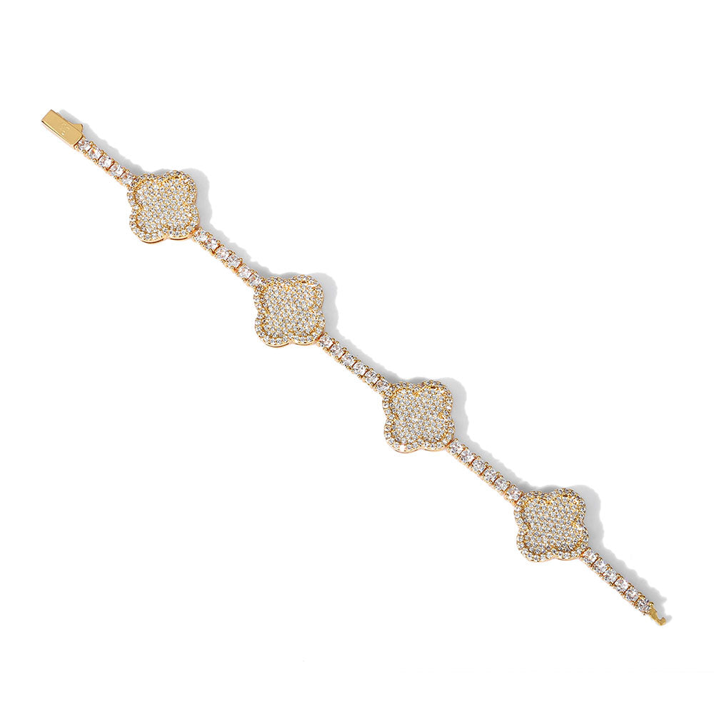 Tennis Clover Bracelets