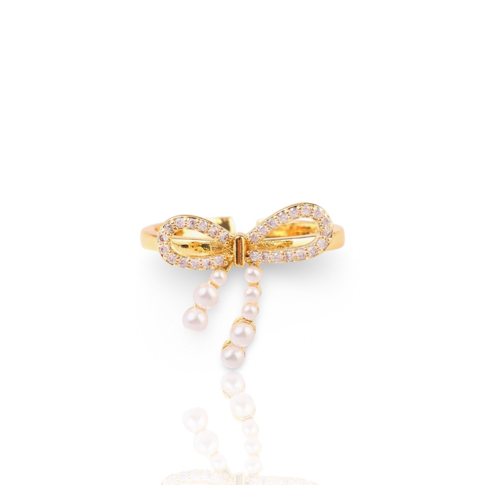 Pearl Bow Ring