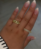 Cuban Glow Ring