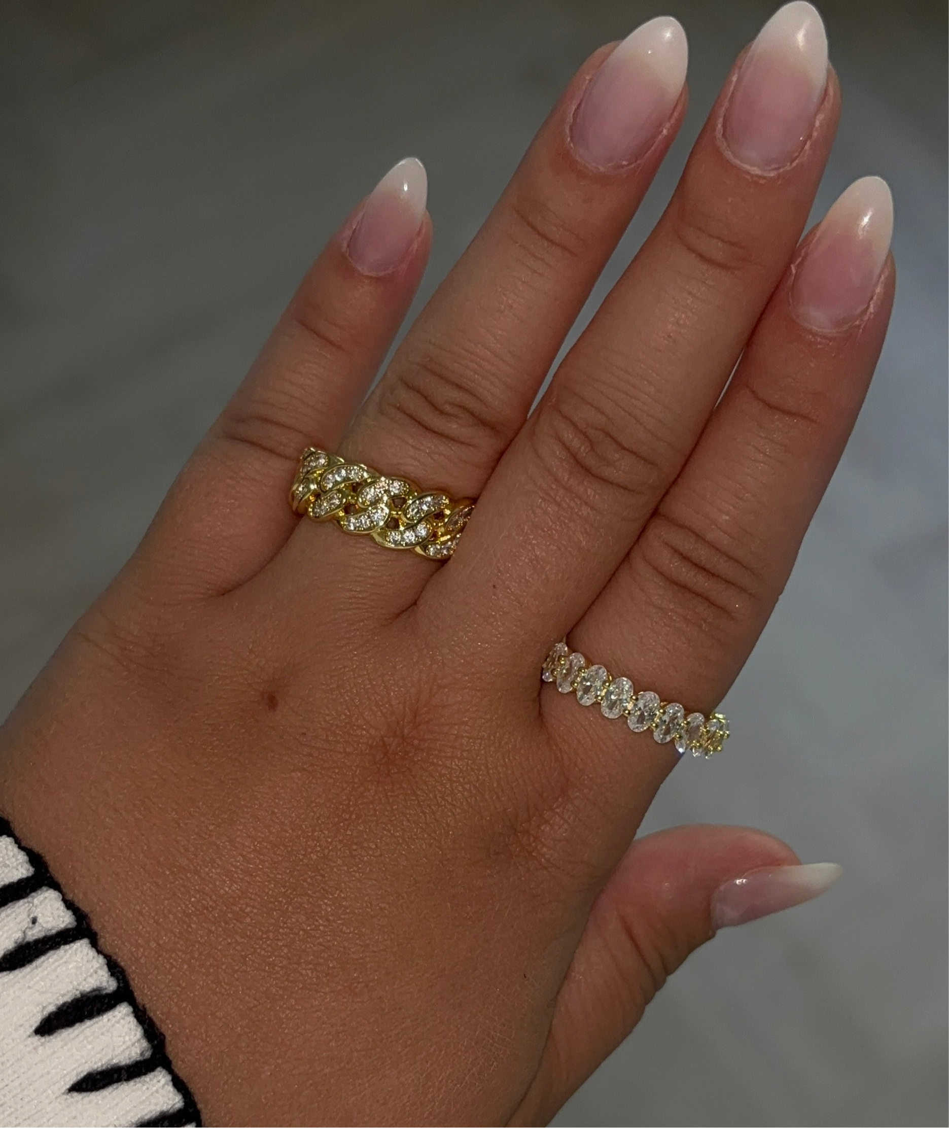 Cuban Glow Ring