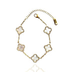 Pearl Clover Bracelet