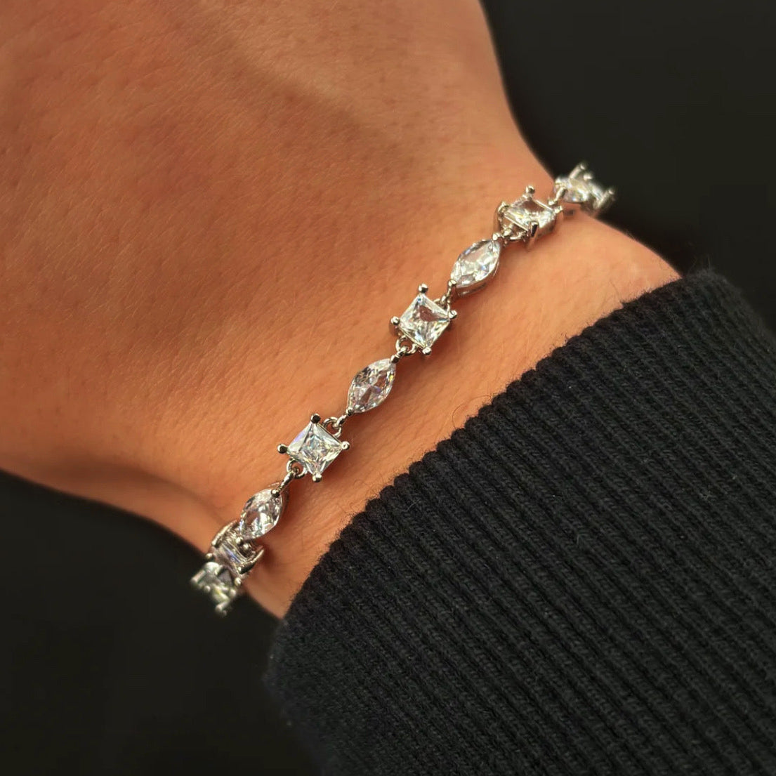 Multi-Crystal Bracelet