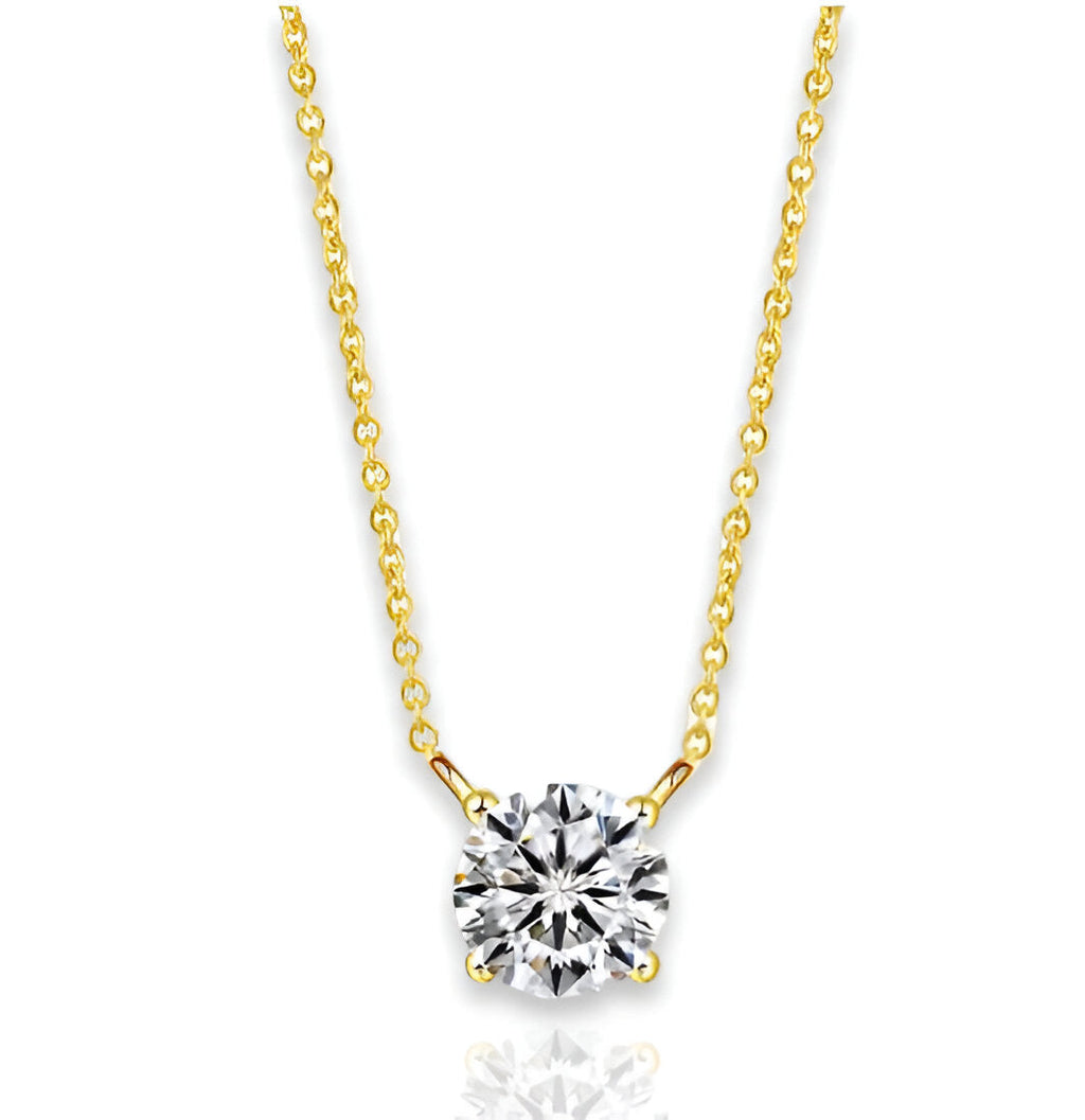 Diamond Stud Necklace