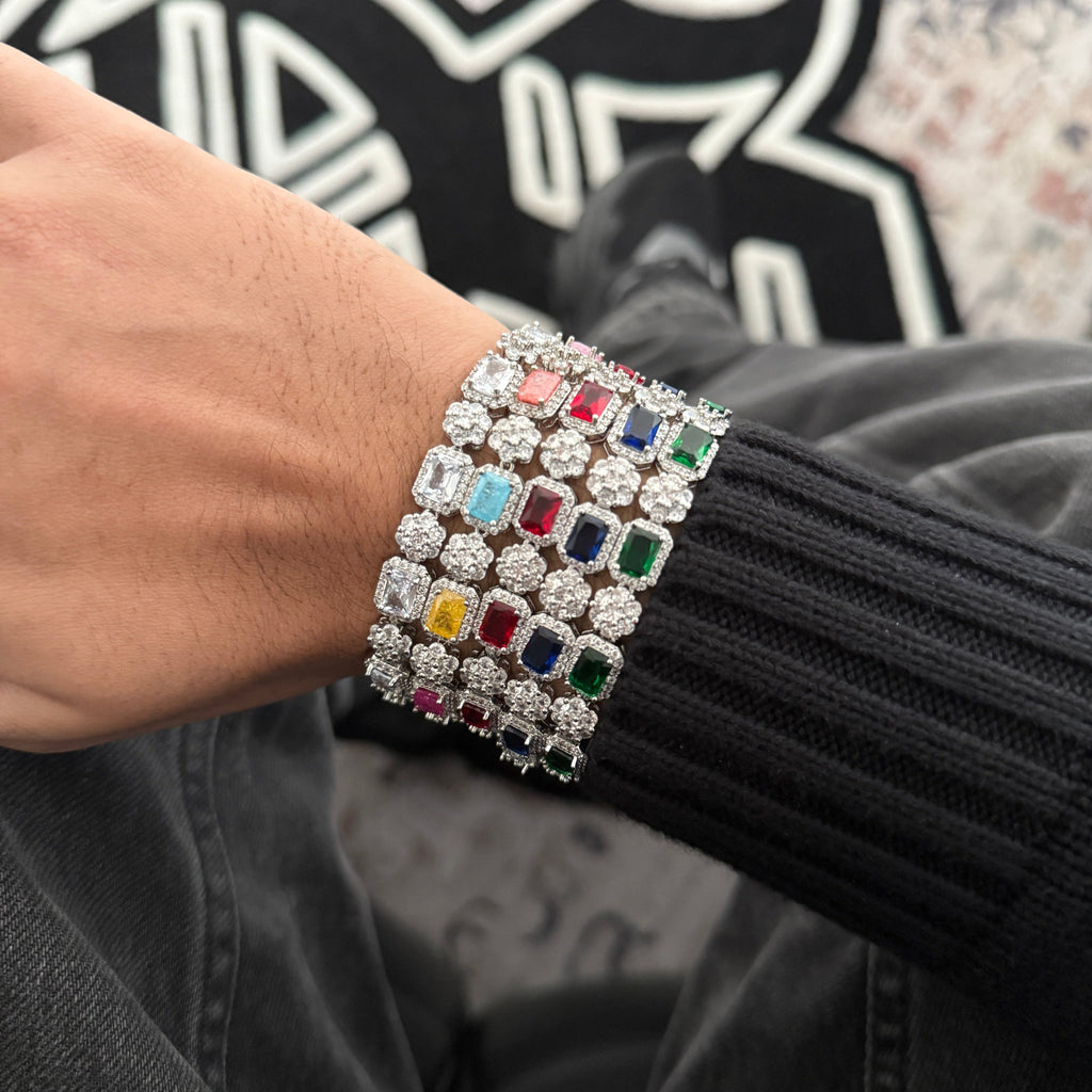 Stone Blossom Bracelets