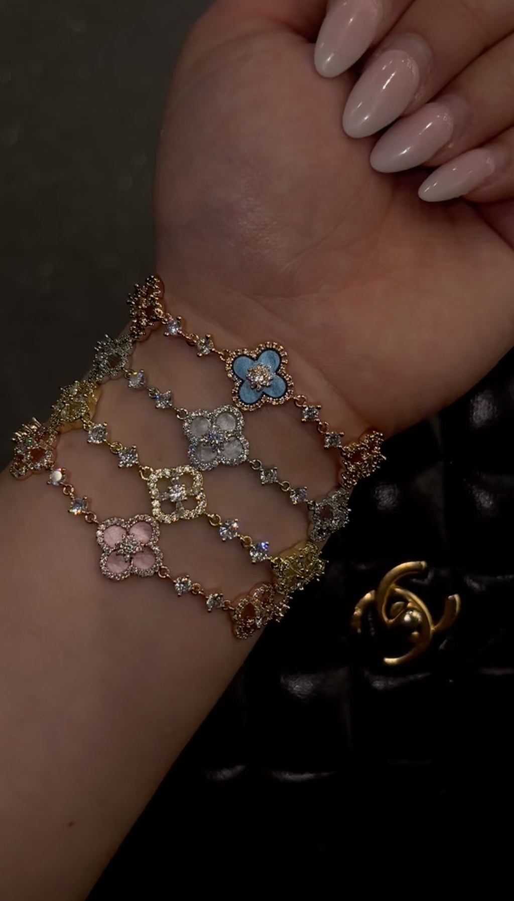 Diamond Bloom Bracelet
