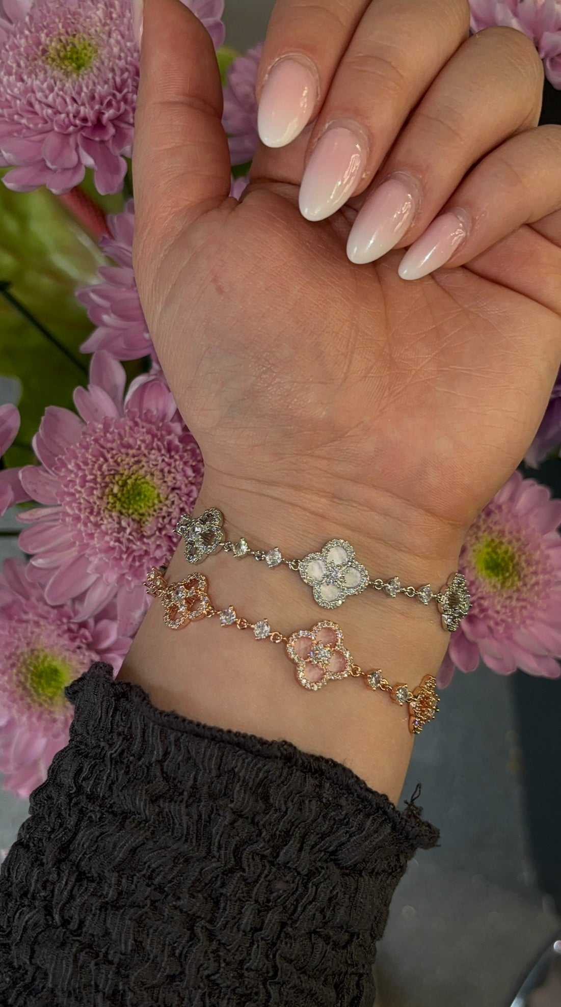 Diamond Bloom Bracelet