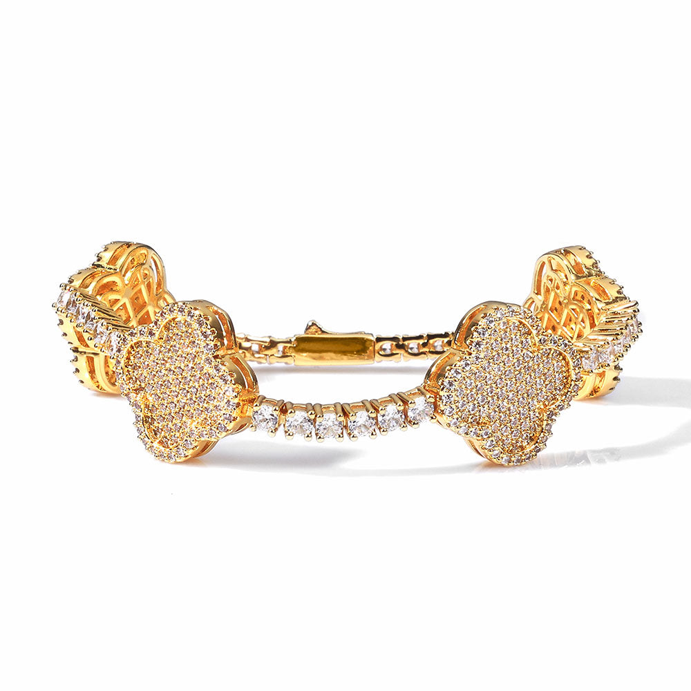Tennis Clover Bracelets