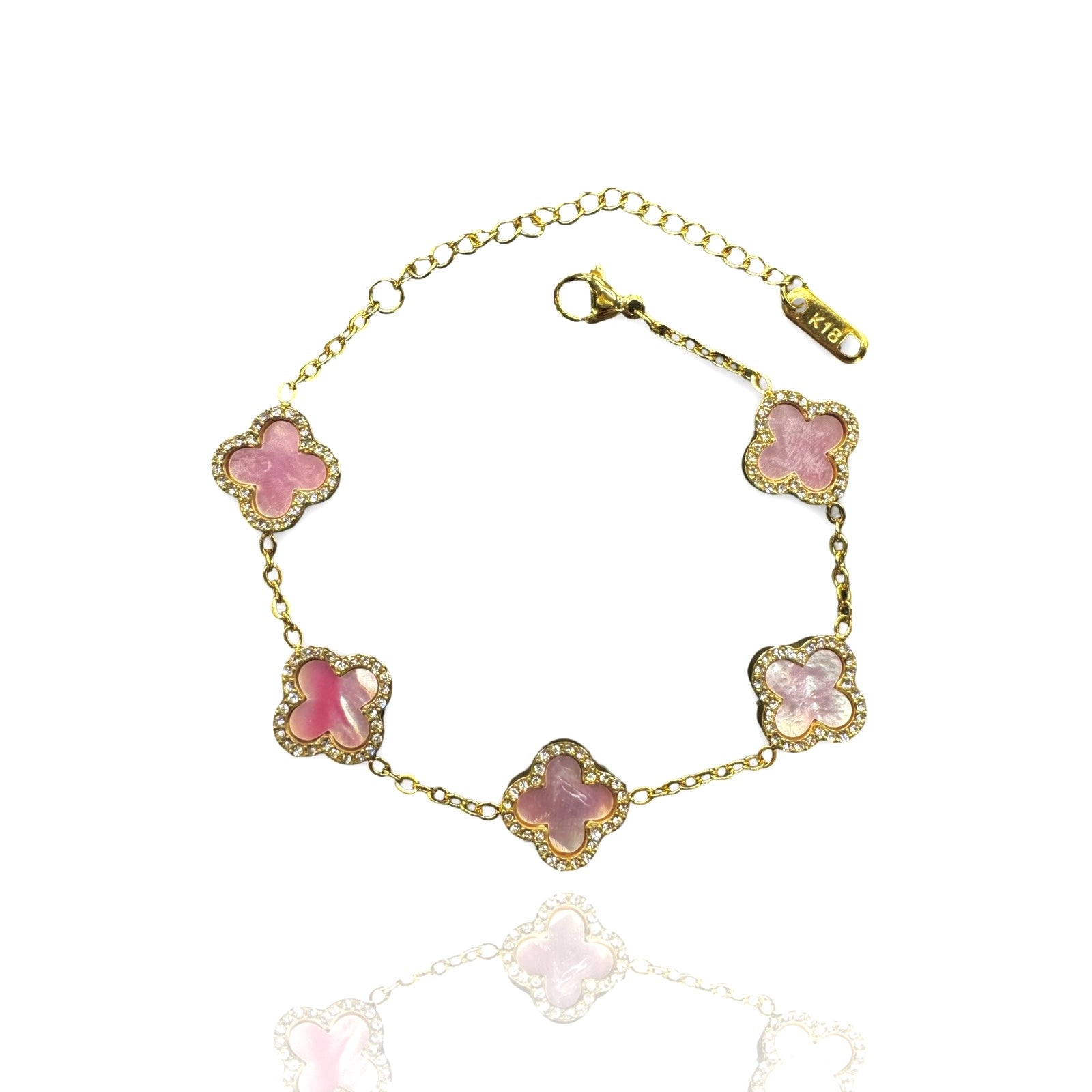 Pearl Clover Bracelet