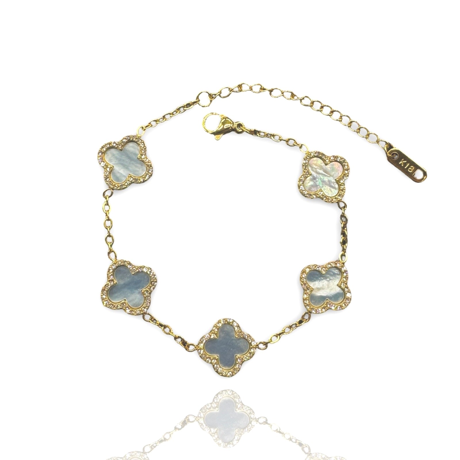 Pearl Clover Bracelet