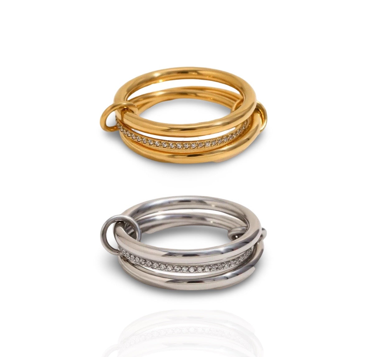 Trinity Sparkle Ring