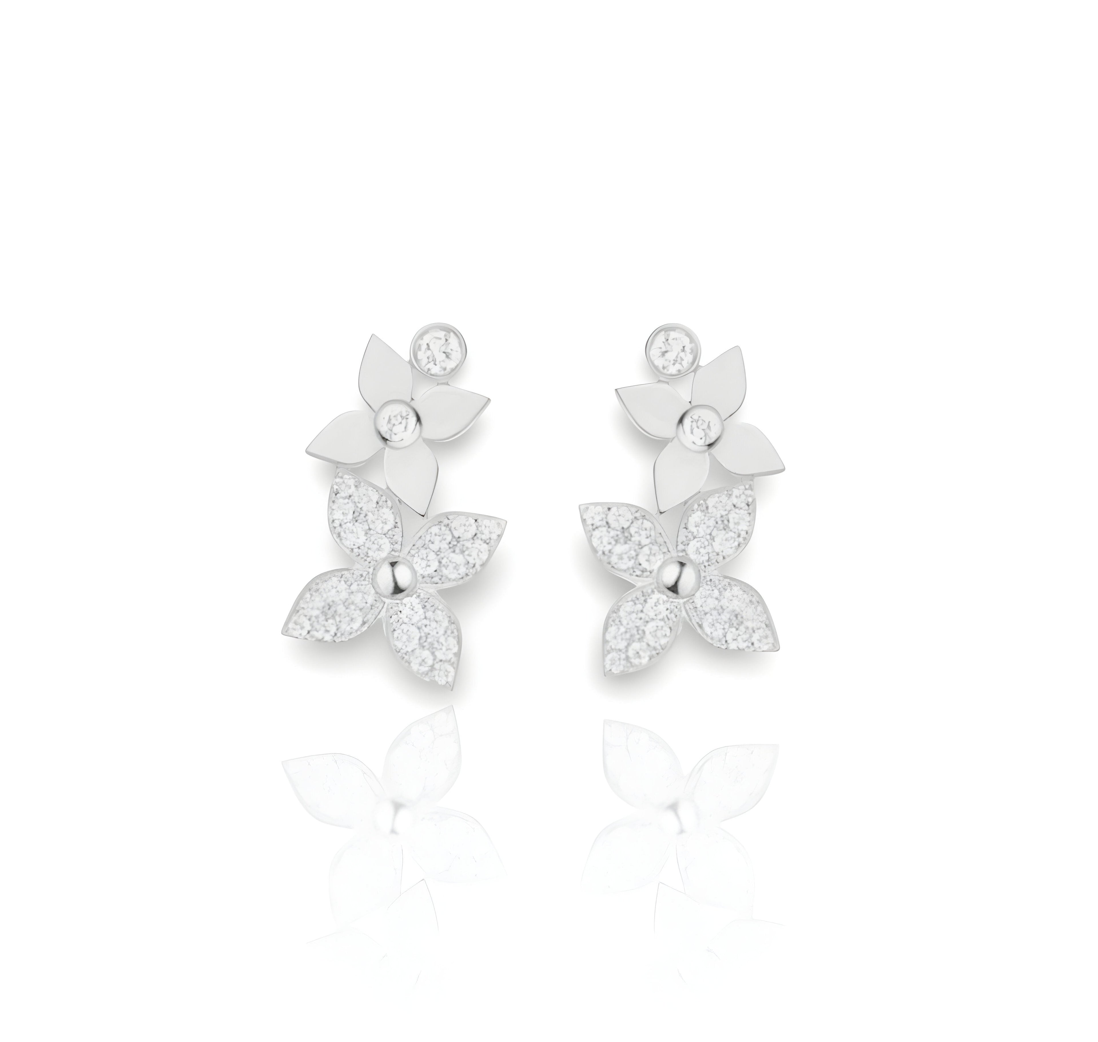 Silver Elira Earrings | 925 Sterling Silver