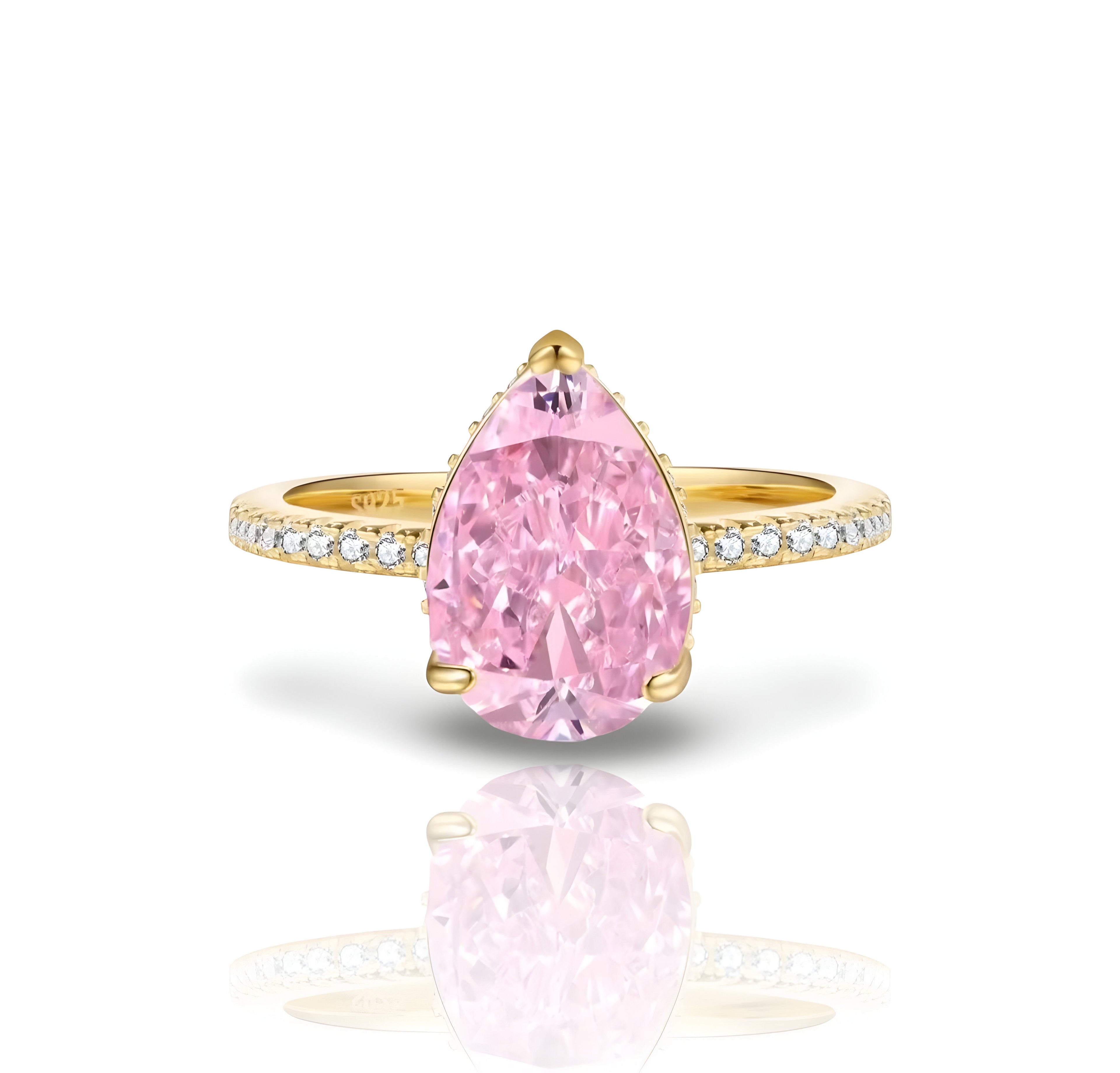 Pink Alara Ring | 925 Sterling Silver