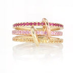 Sunset Trio Ring | 925 Sterling Silver