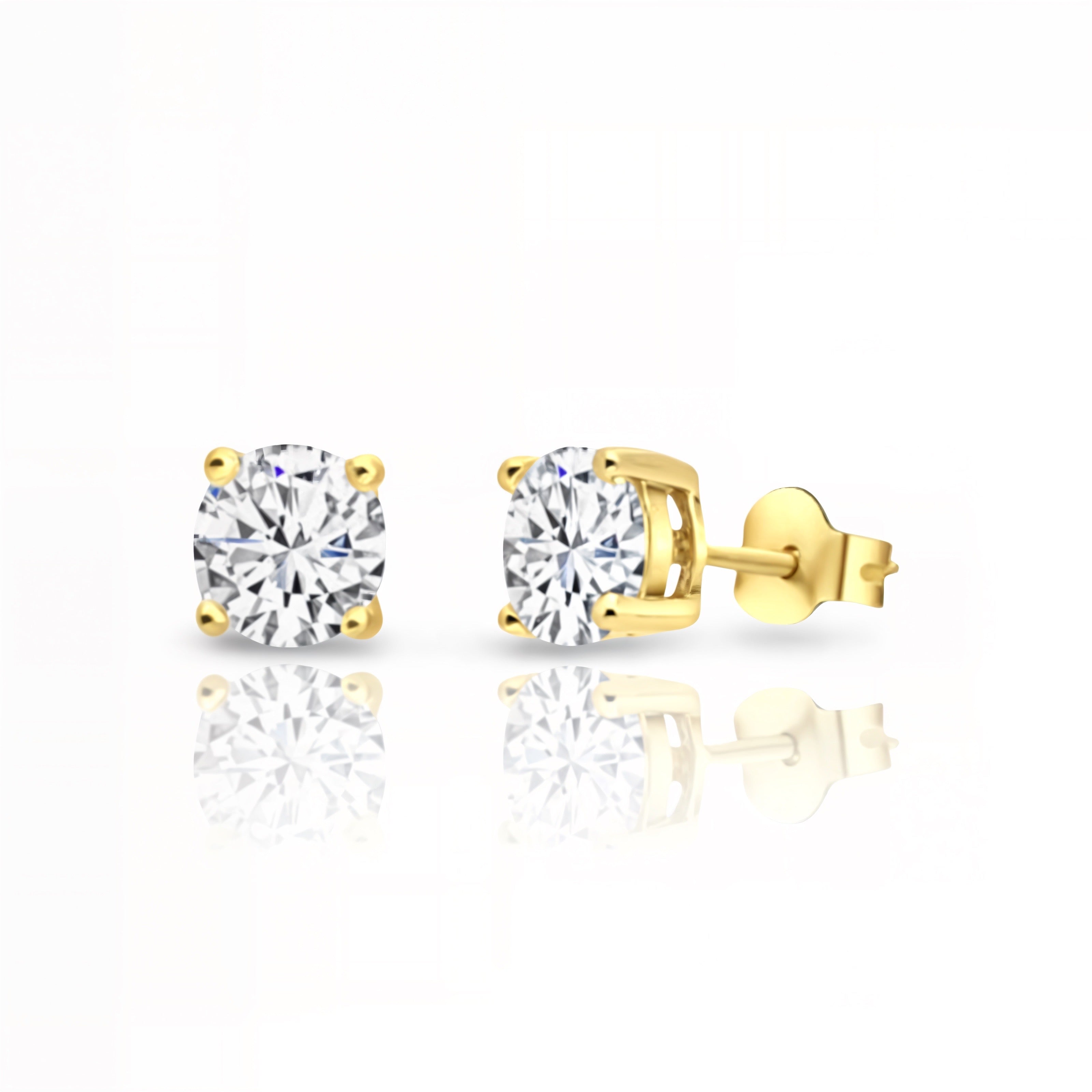 Diamond Stud Earrings