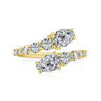 Gold Solara Ring | 925 Sterling Silver