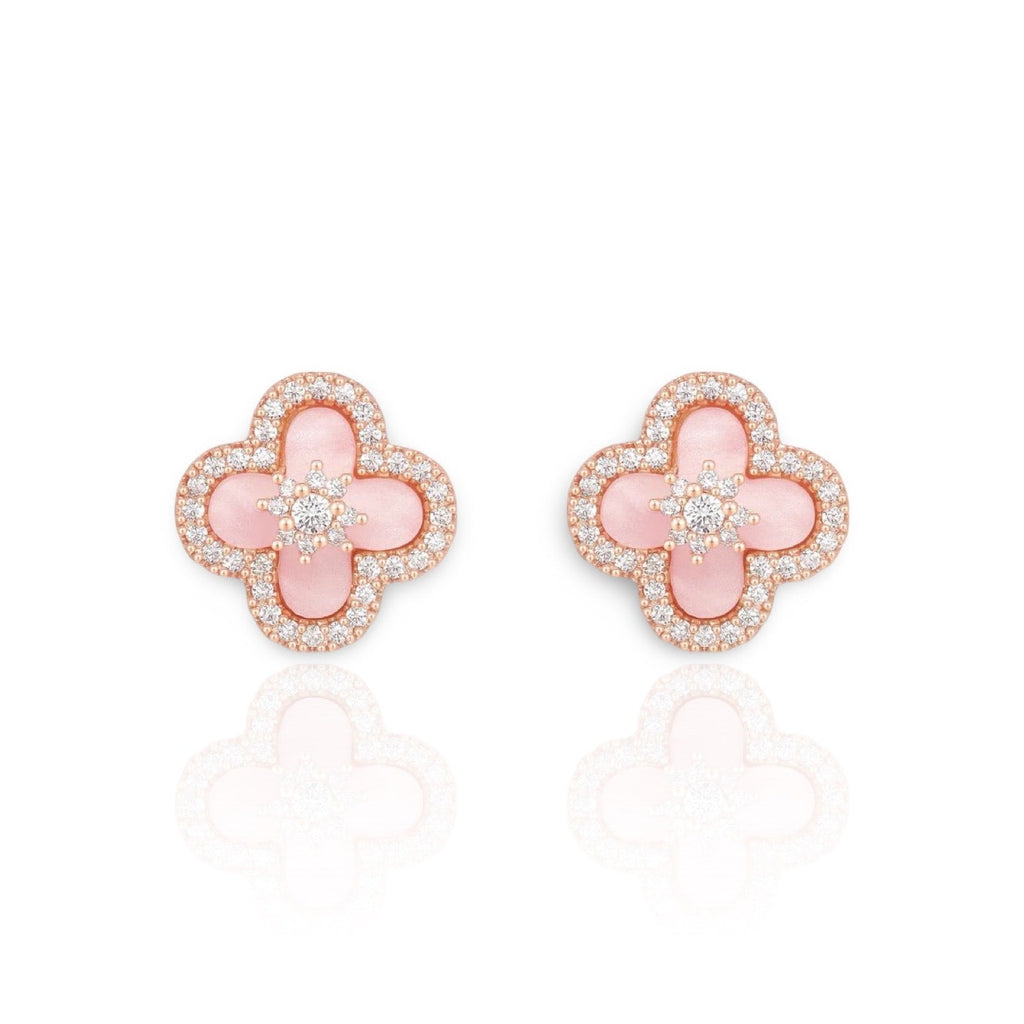 Diamond Bloom Earrings