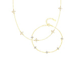 Gold Nova Set | 925 Sterling Silver