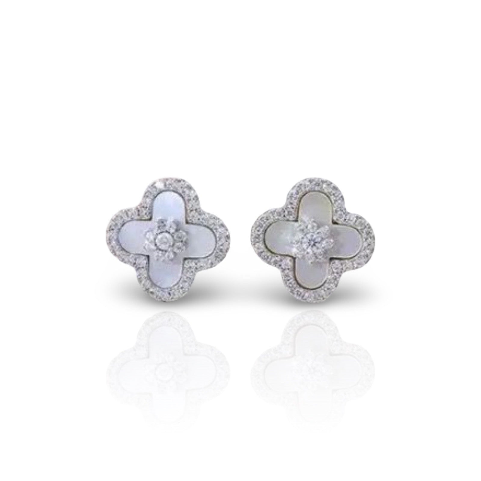 Diamond Bloom Earrings