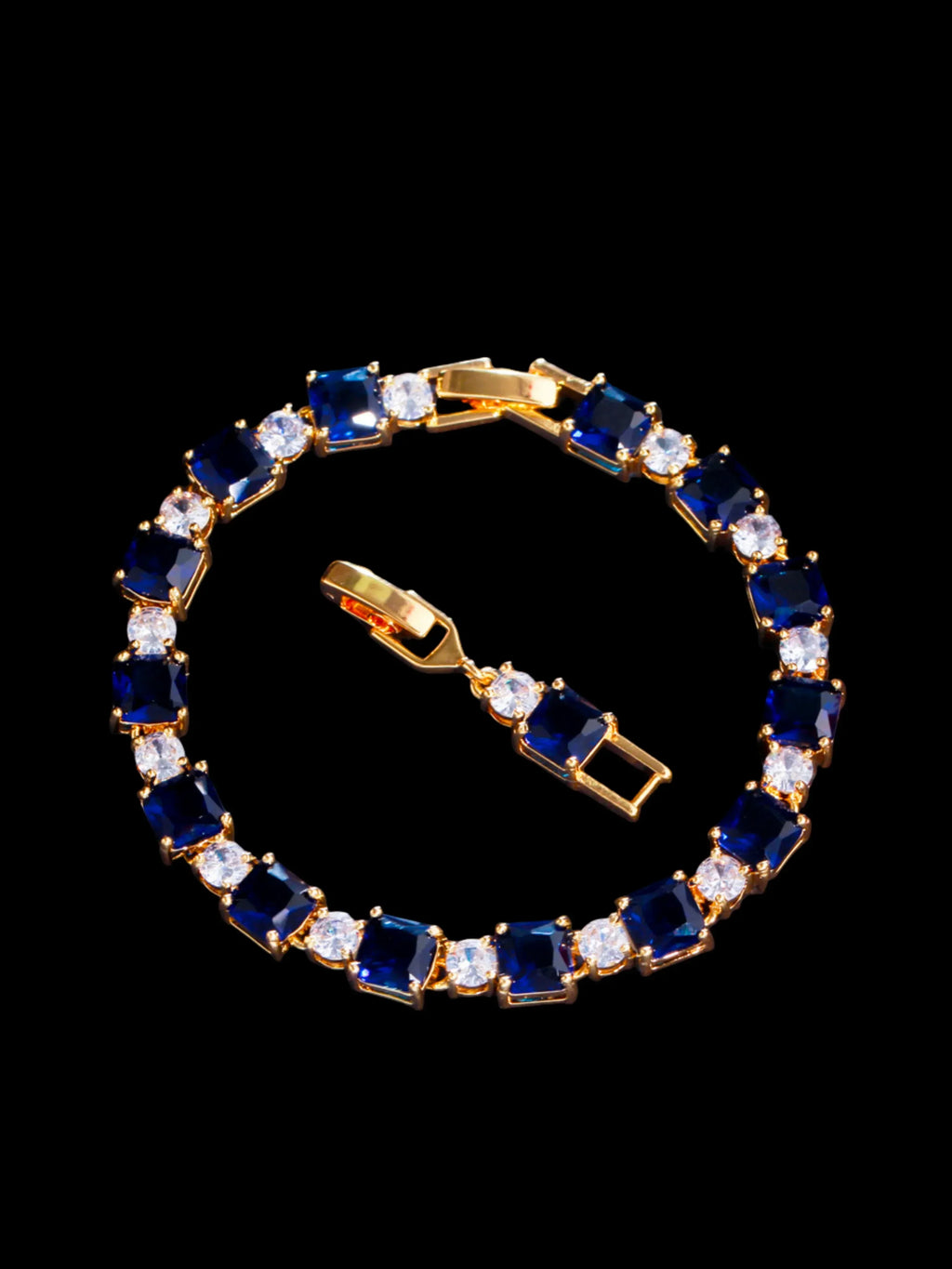 Cube Bracelet | Gold